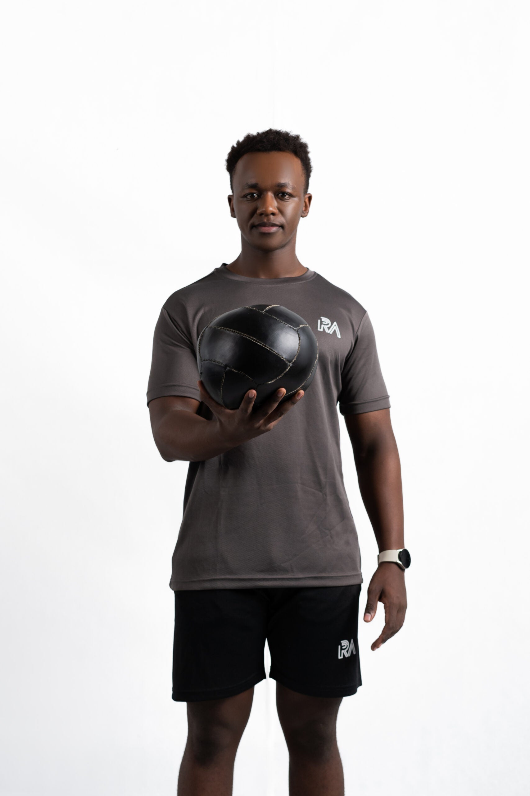 Mesh pro performance tee (brownish grey)