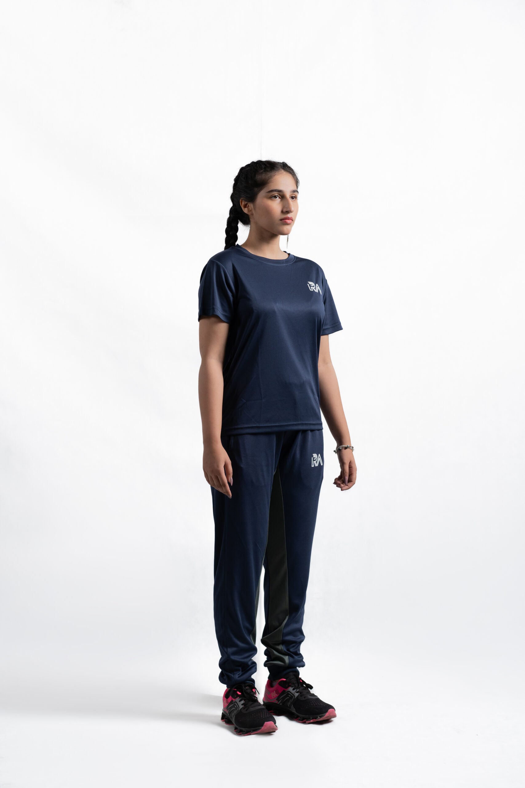 Dynamic panel trousers (blue)