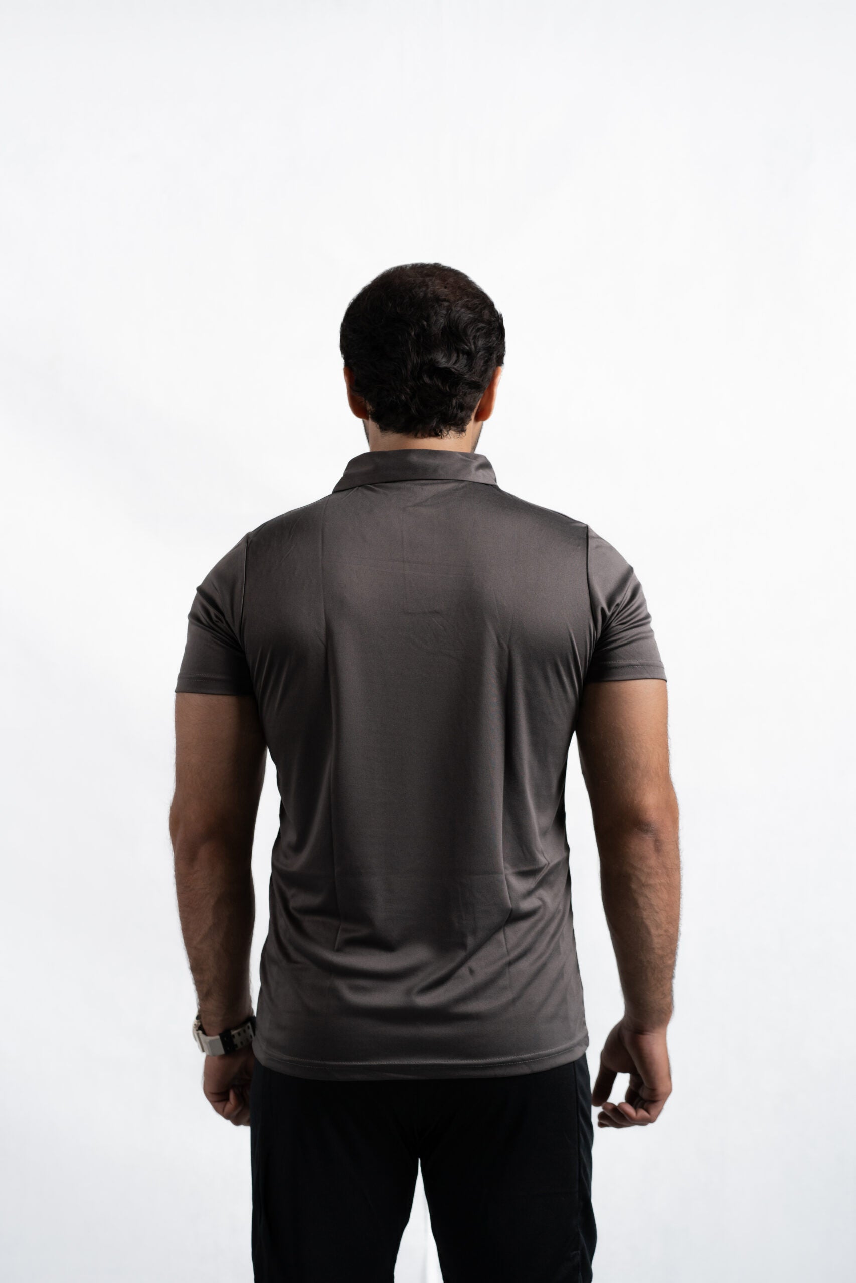 Active ease polo (brownish grey)