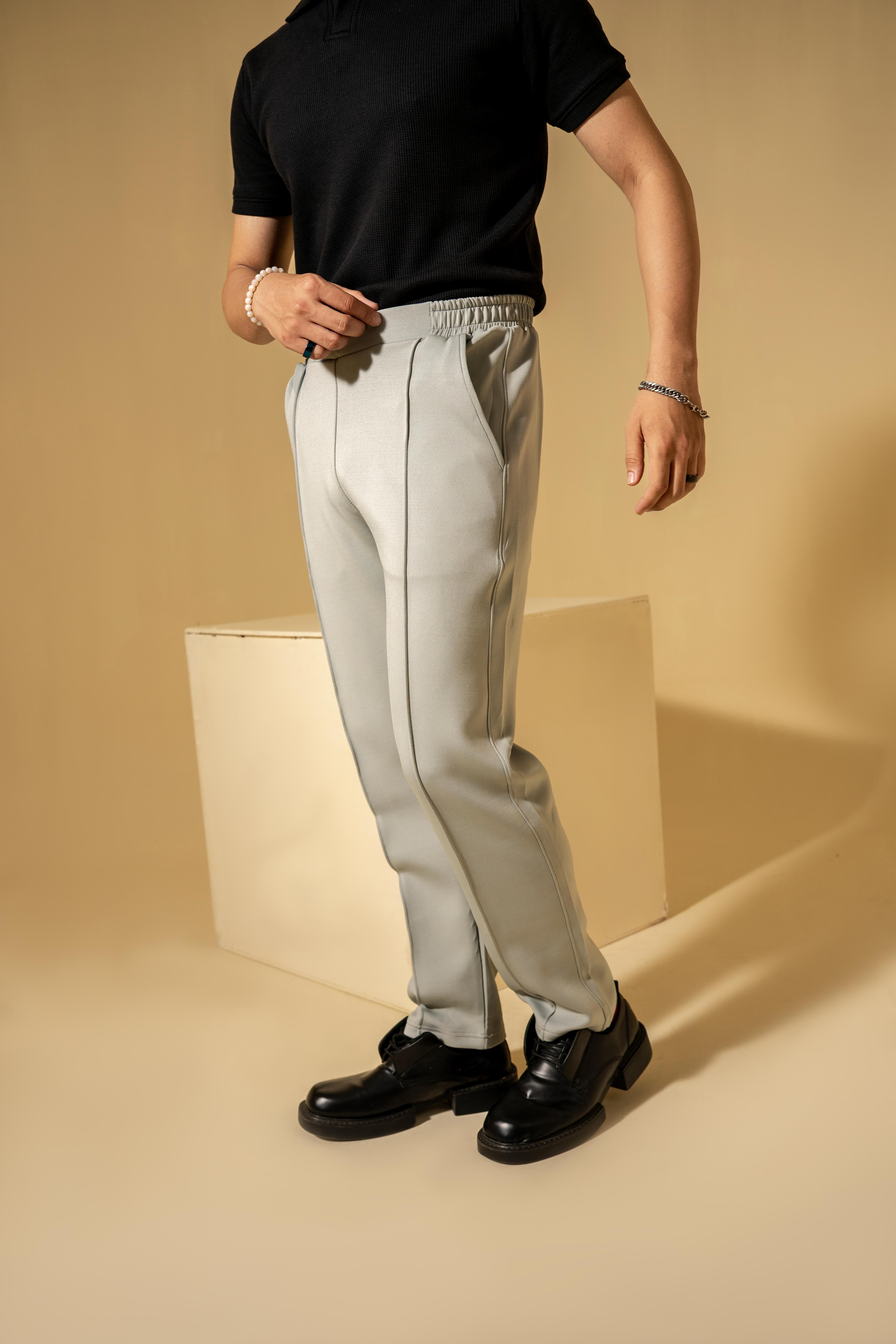 Grey Scuba Tailored Trouser