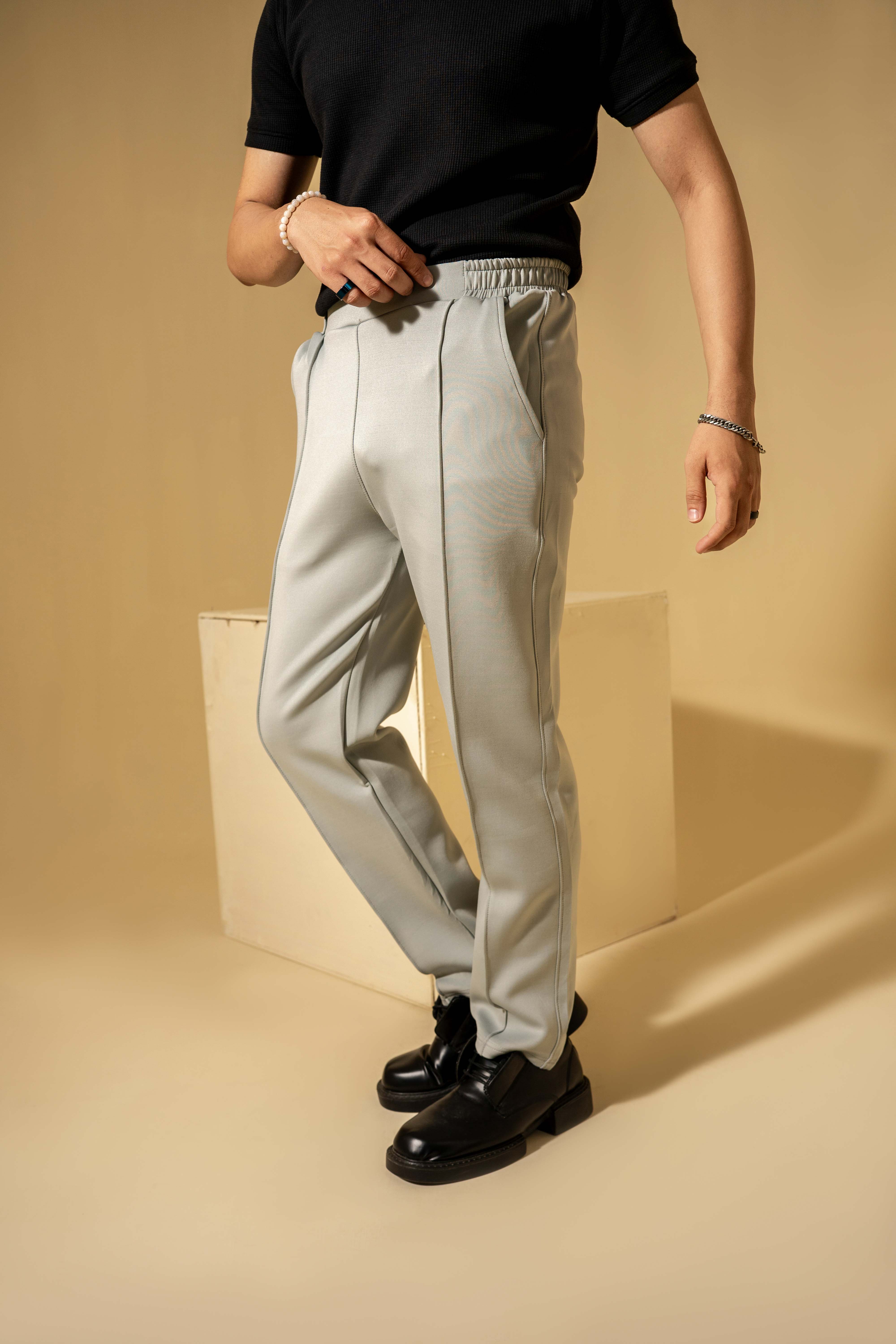 Grey Scuba Tailored Trouser