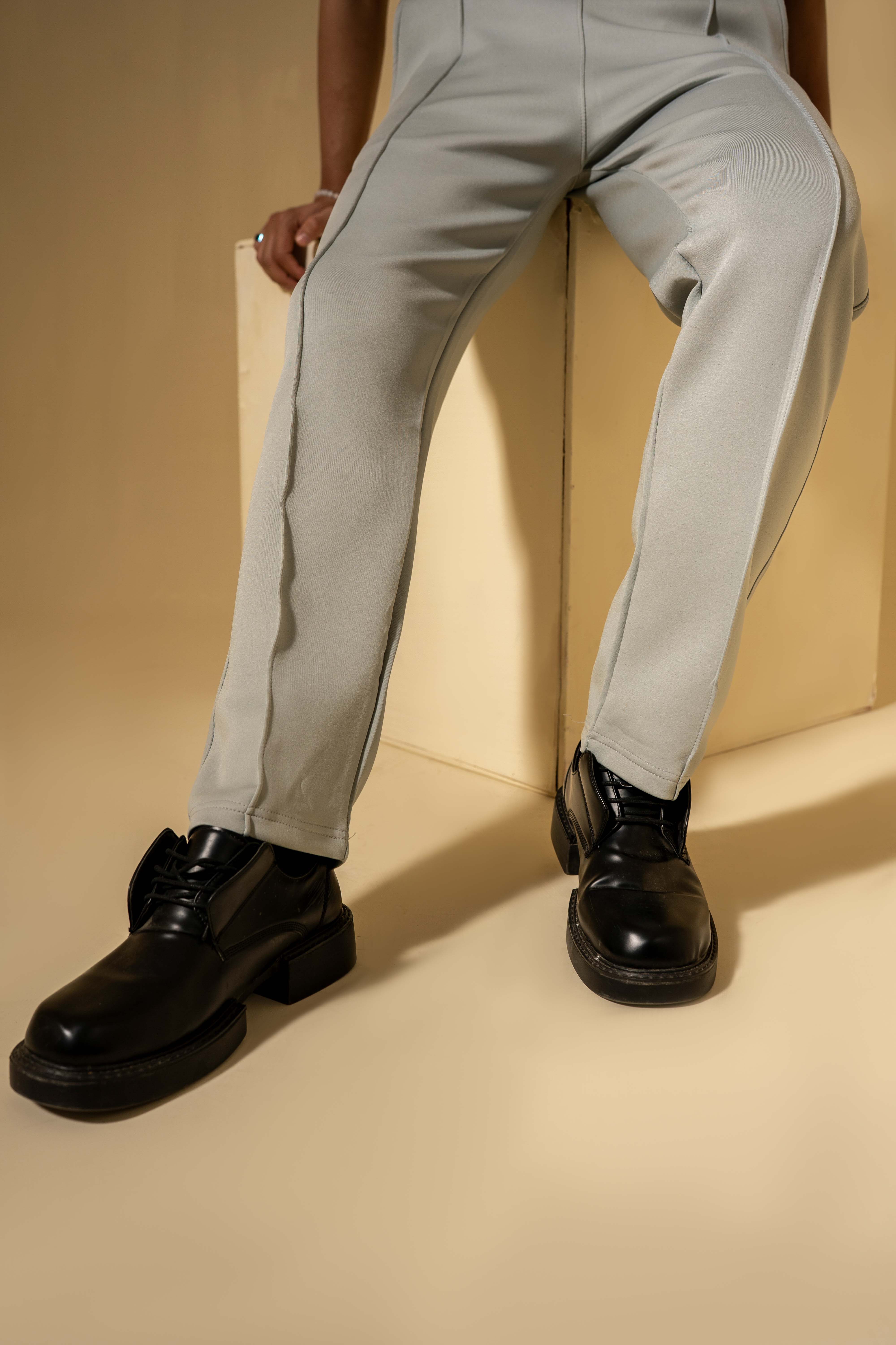 Grey Scuba Tailored Trouser