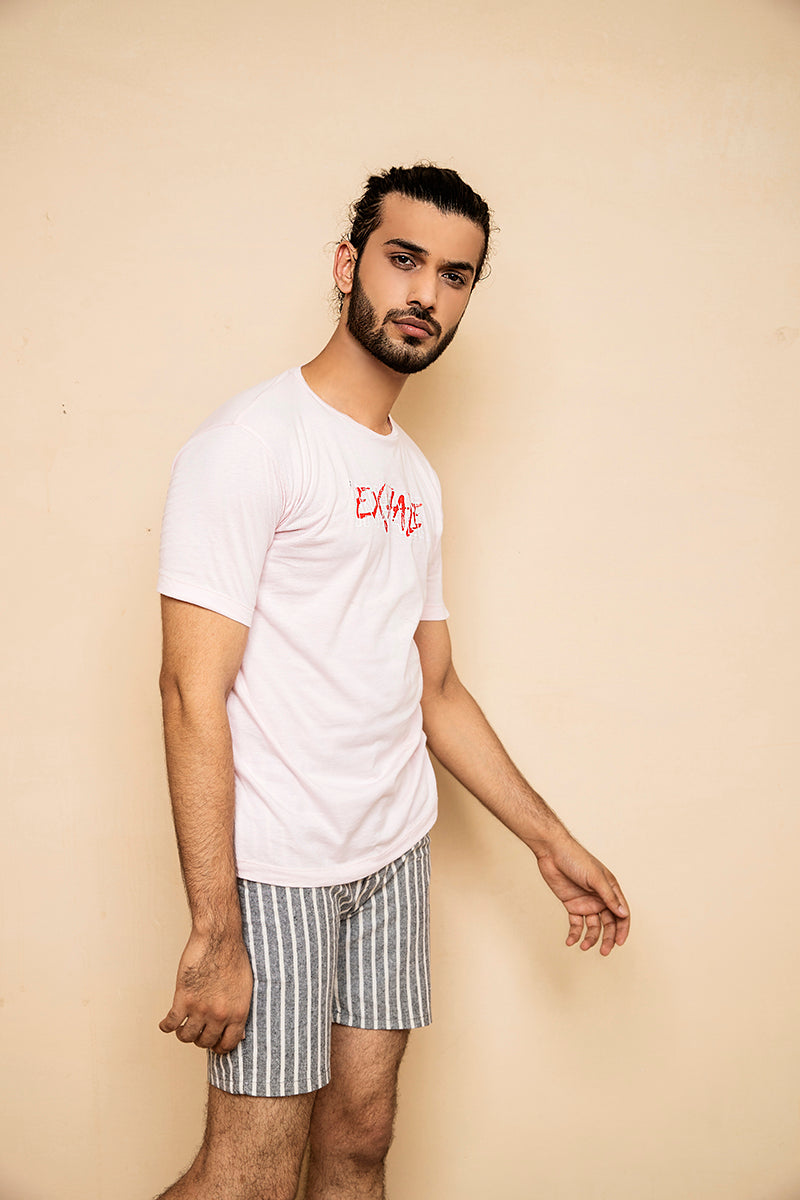 Pink Inhale Exhale T-shirt