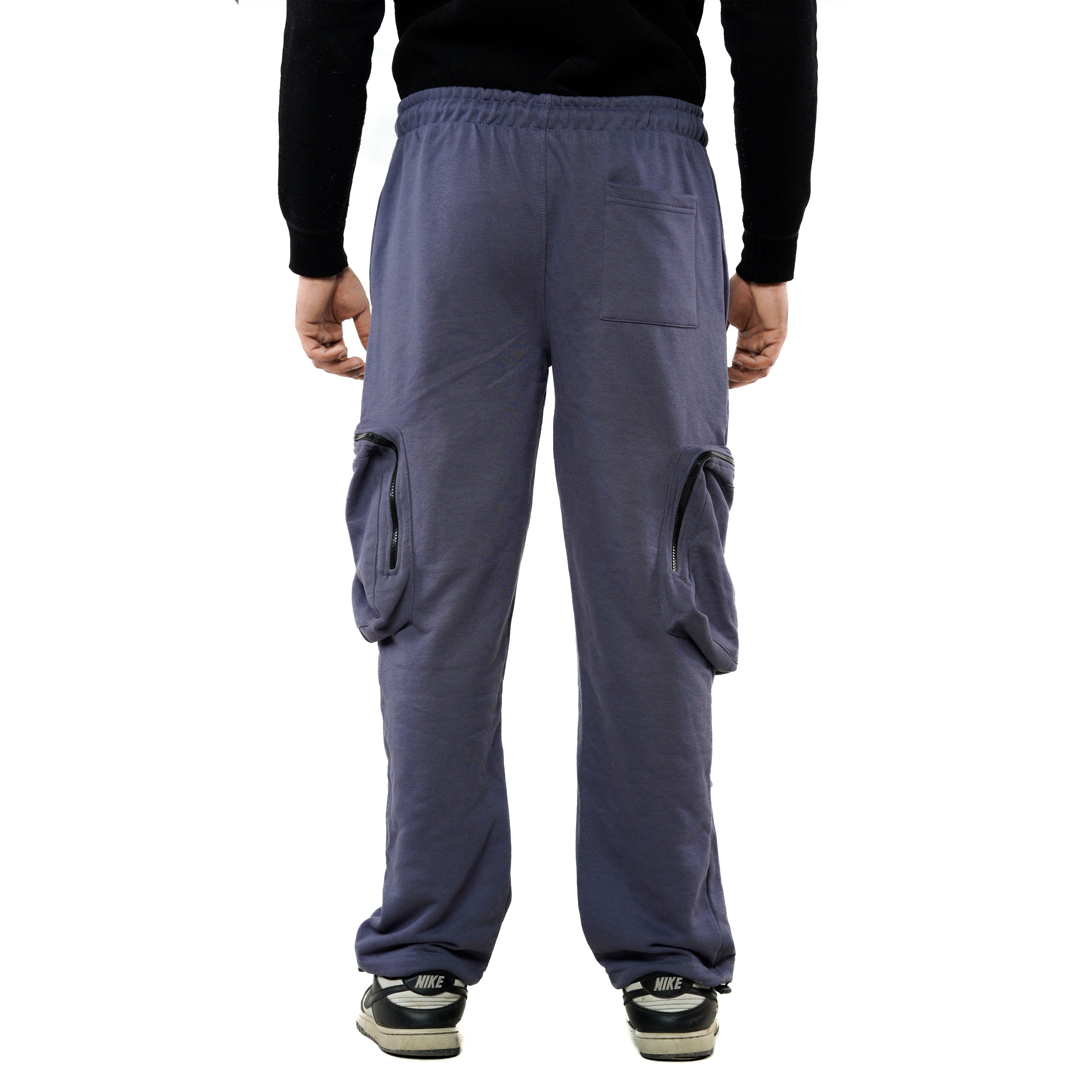 DEEP BLUE BAGGY TROUSER