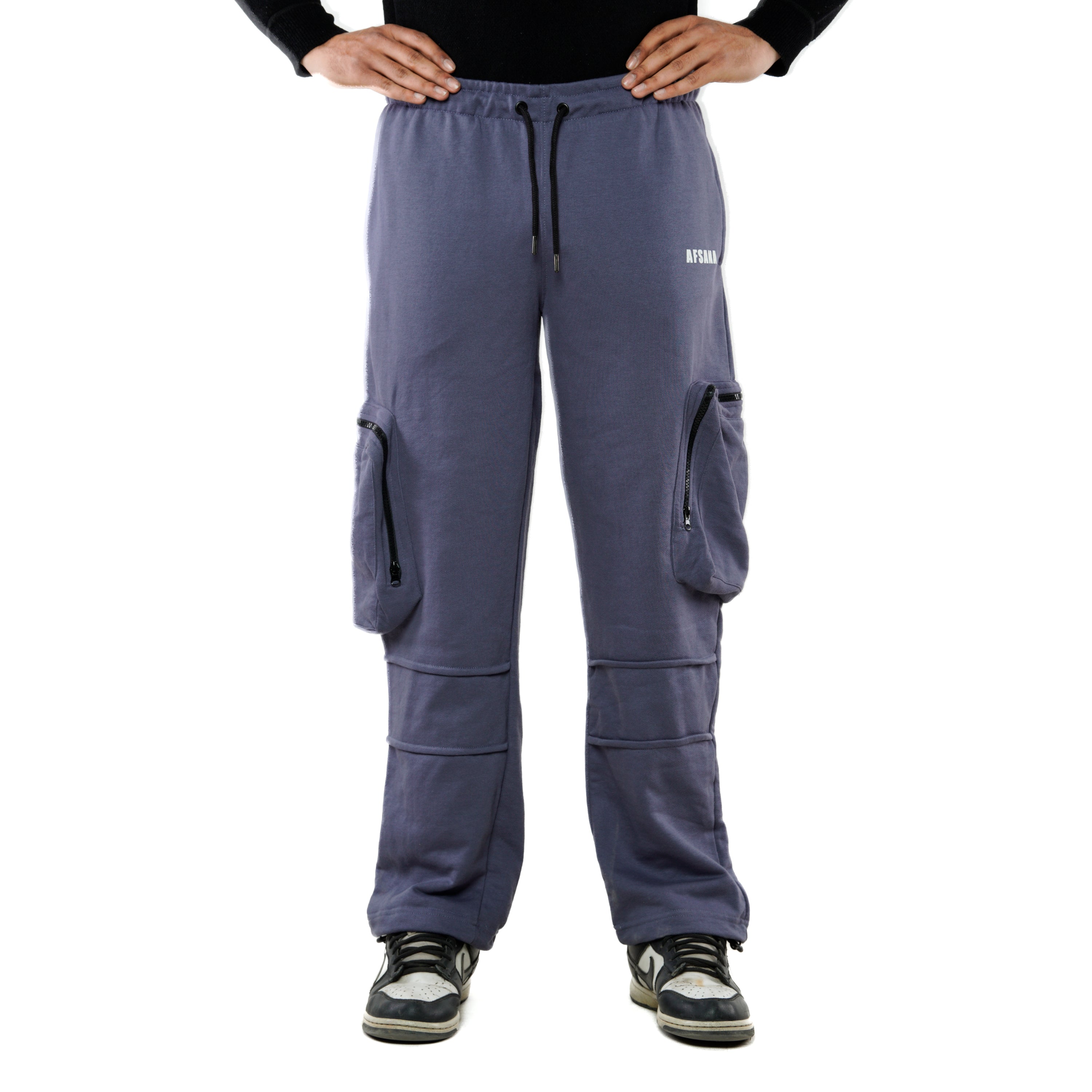 DEEP BLUE BAGGY TROUSER
