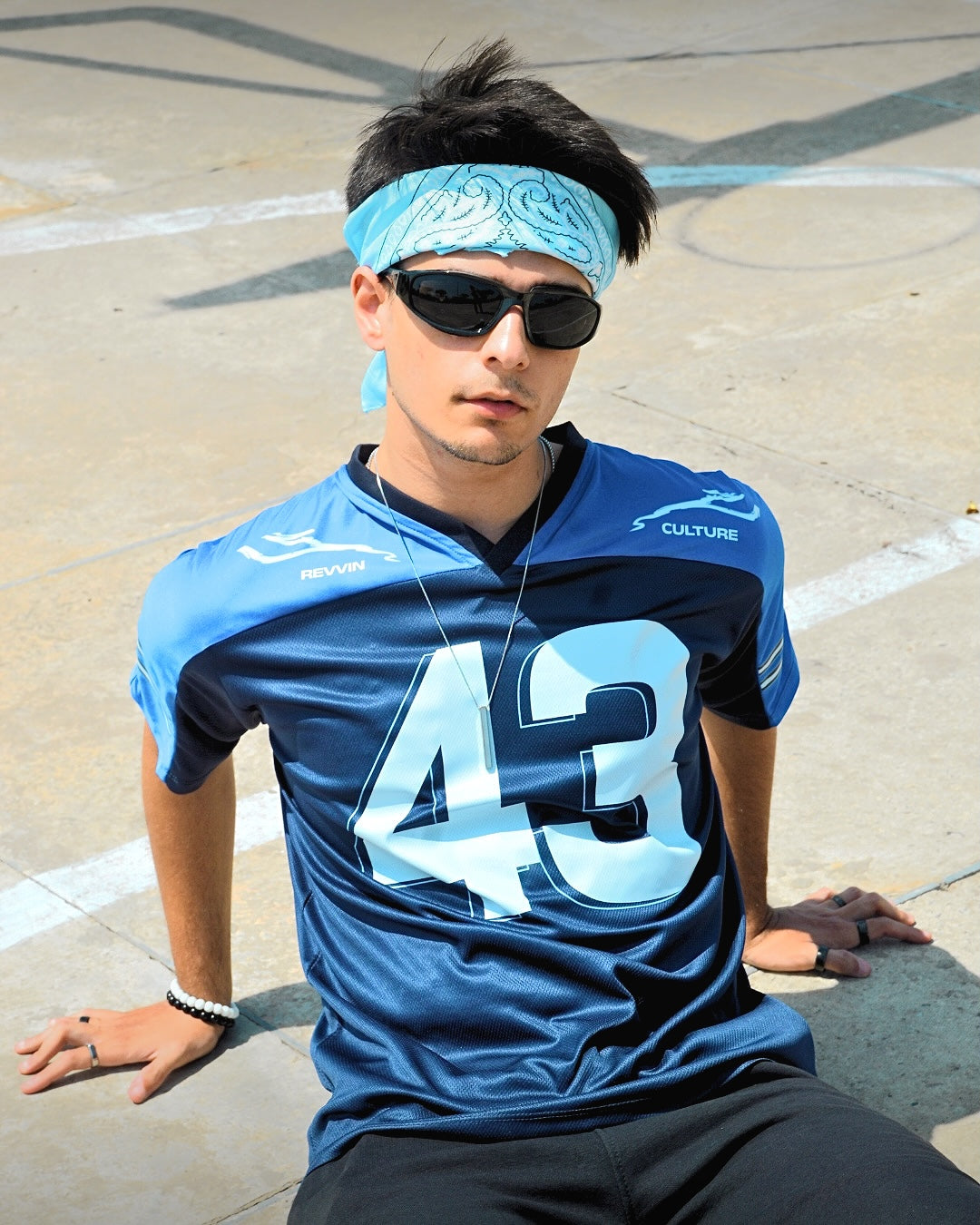 CODE 43 JERSEY - Blue (UNISEX)