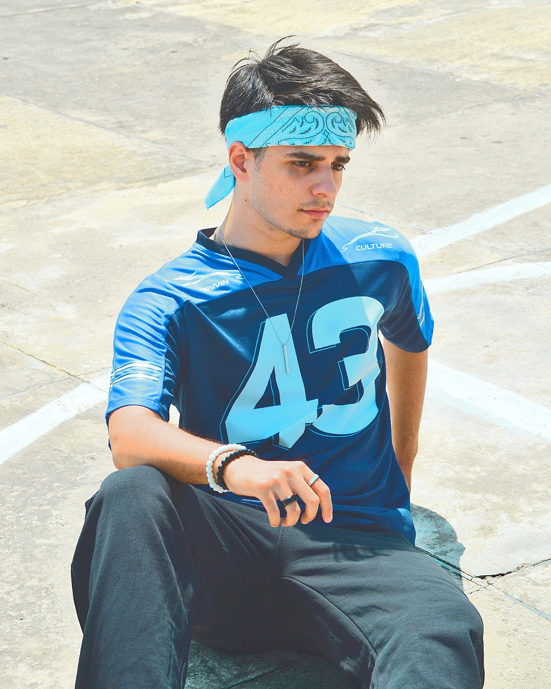 CODE 43 JERSEY - Blue (UNISEX)