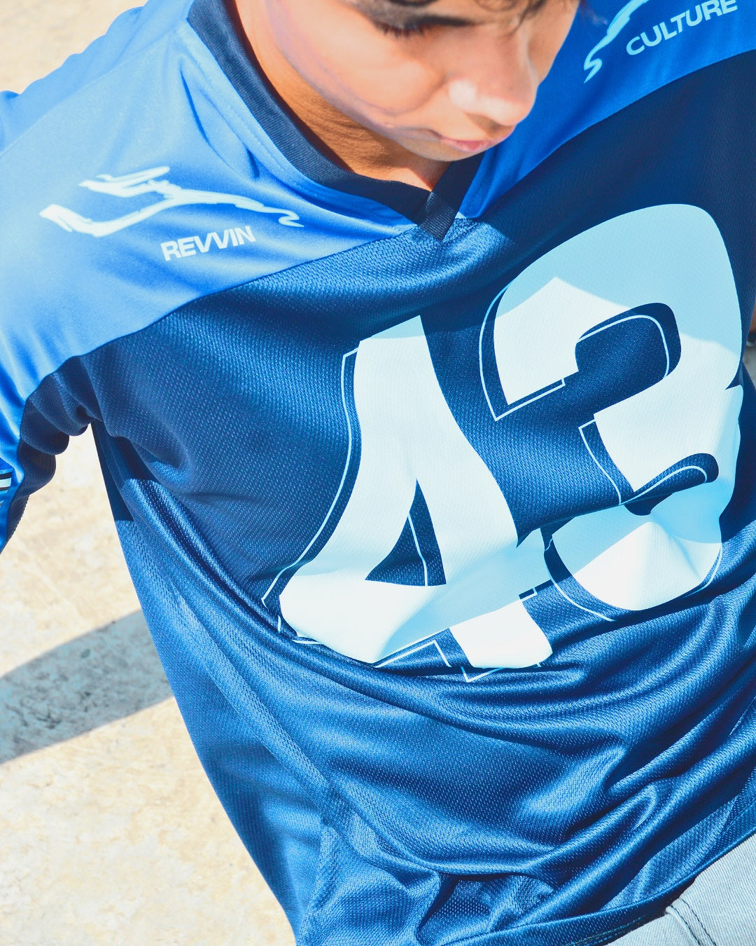 CODE 43 JERSEY - Blue (UNISEX)