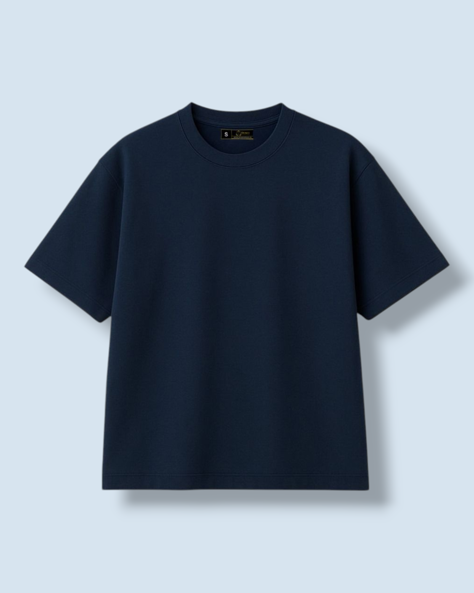 OVERSIZED BOX T-SHIRT (NAVY BLUE)