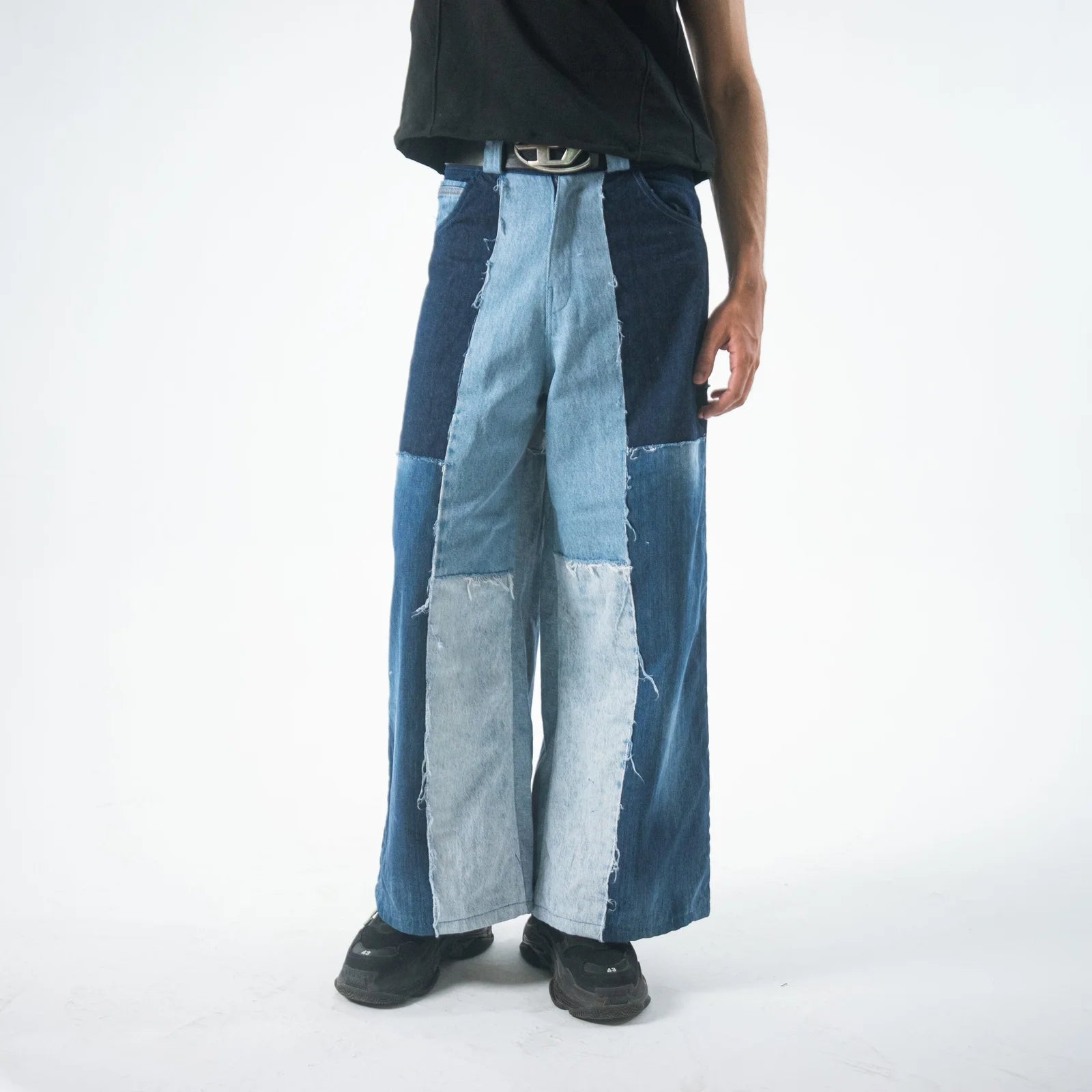 UPCYCLED DENIM PANTS