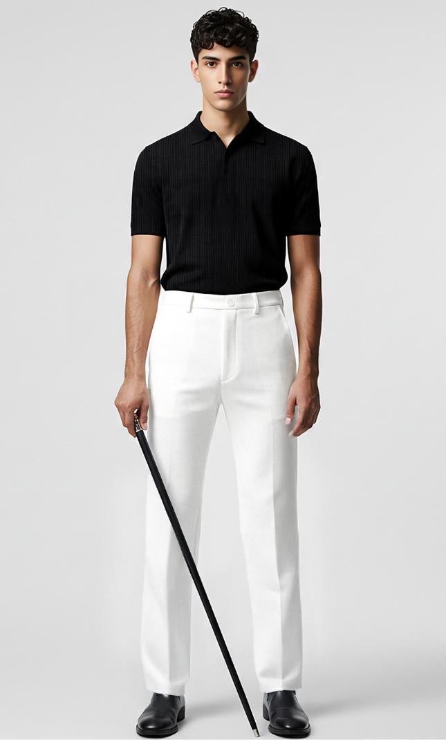 White Summer Trousers