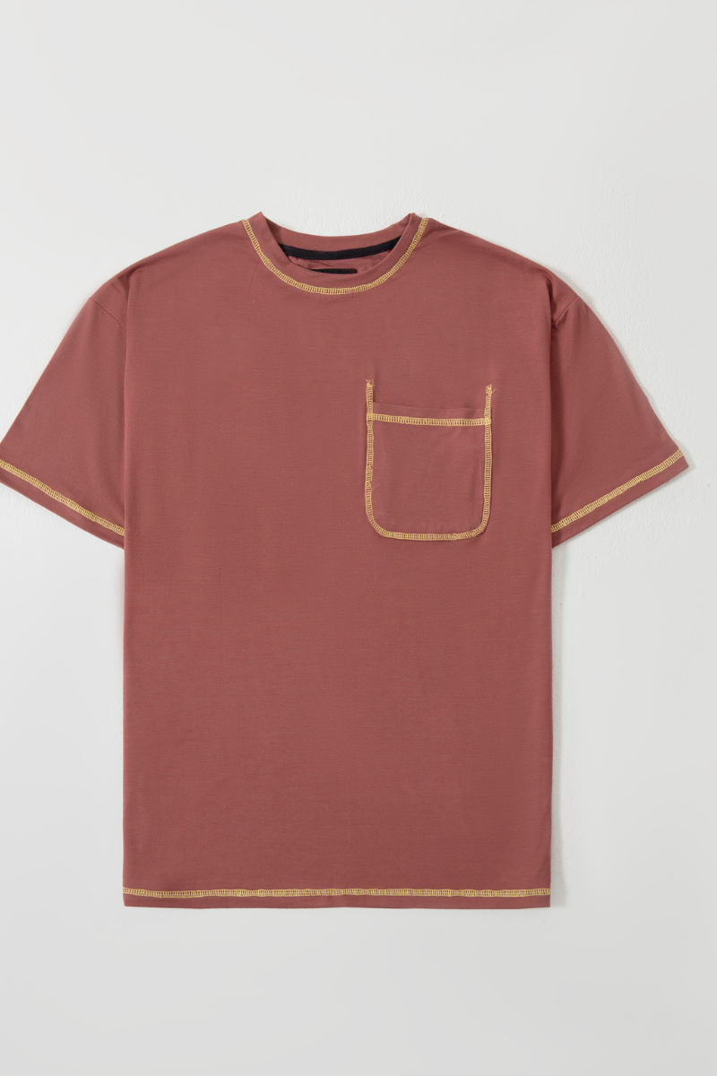 Burgundy T-shirt