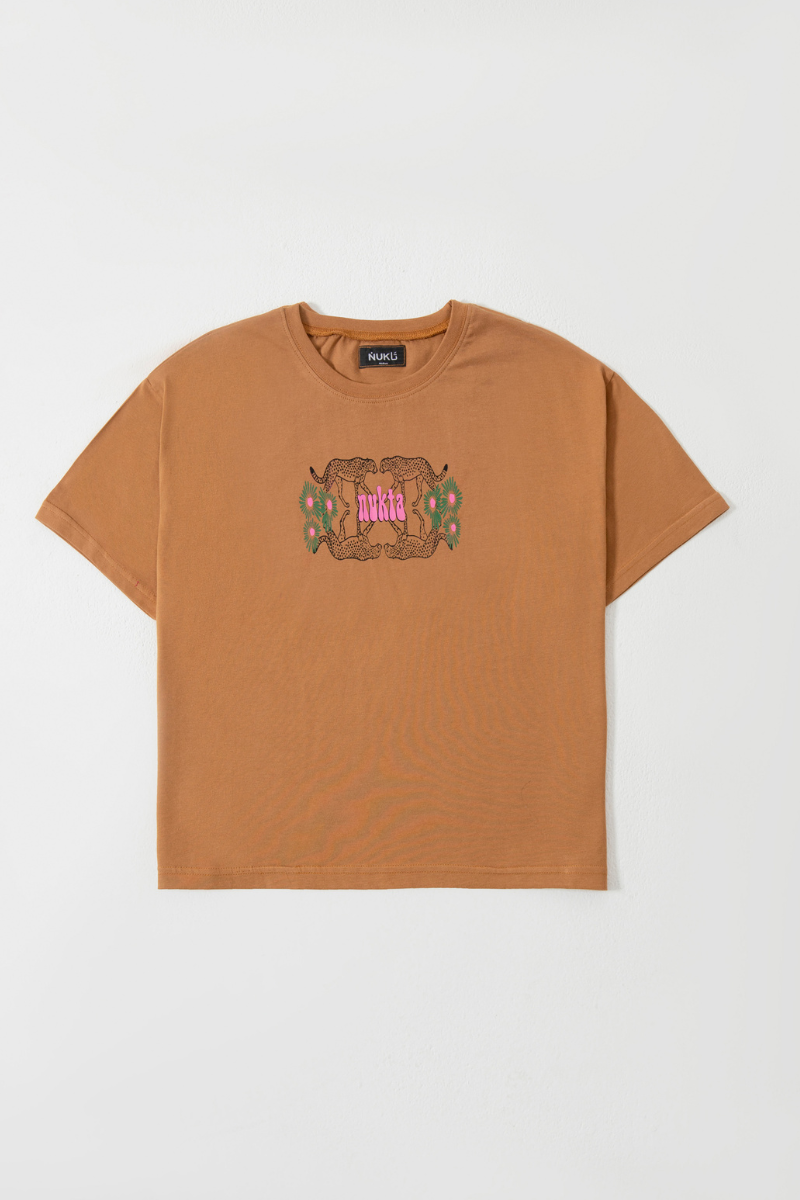 Cheetah Blossom T-shirt