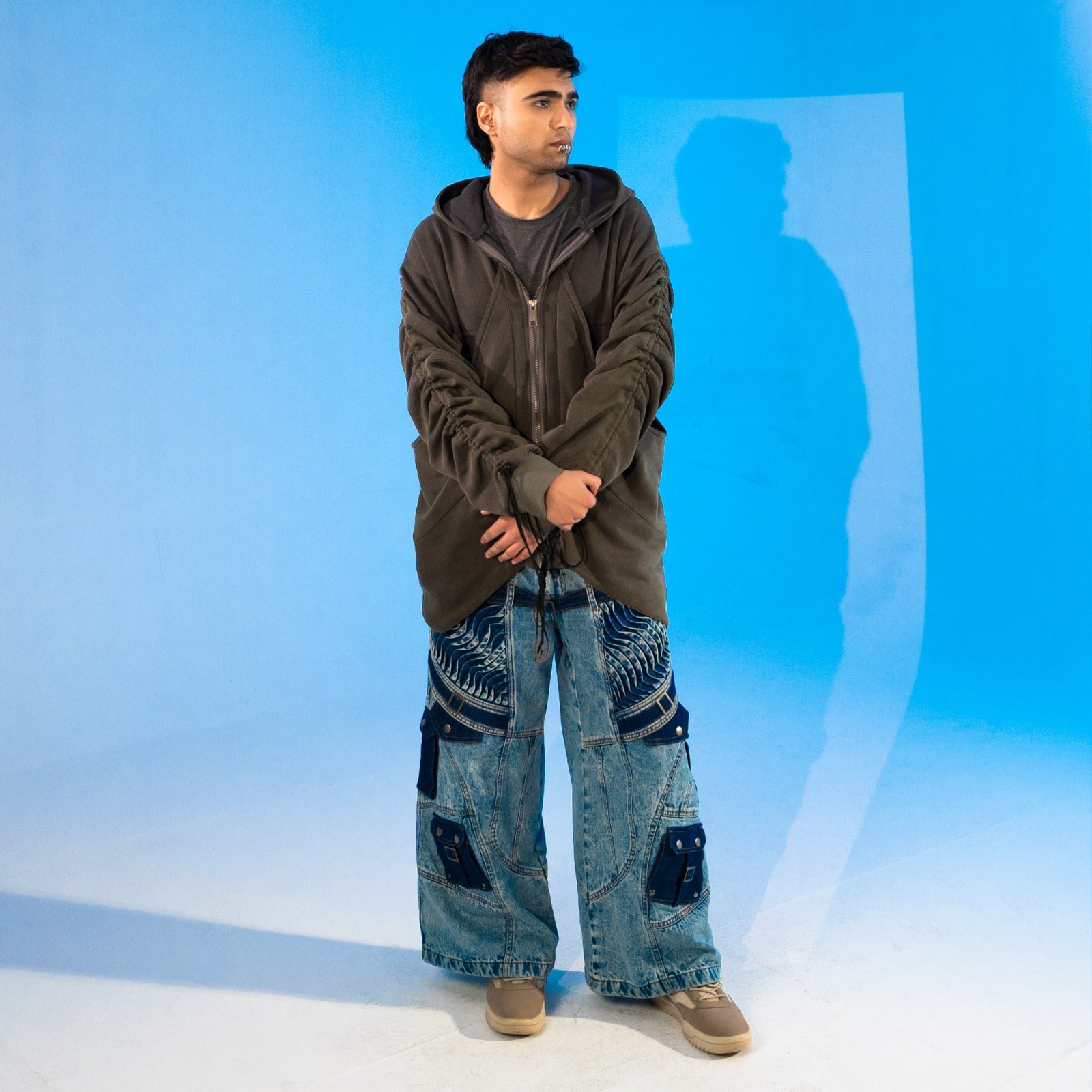 R-09: Two-Tone Blue Jeans