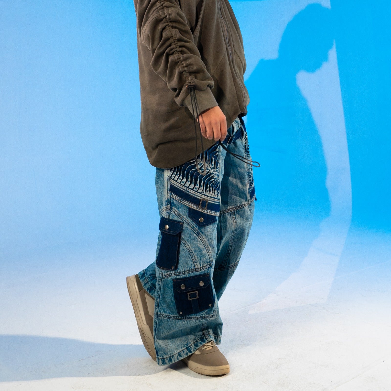 R-09: Two-Tone Blue Jeans