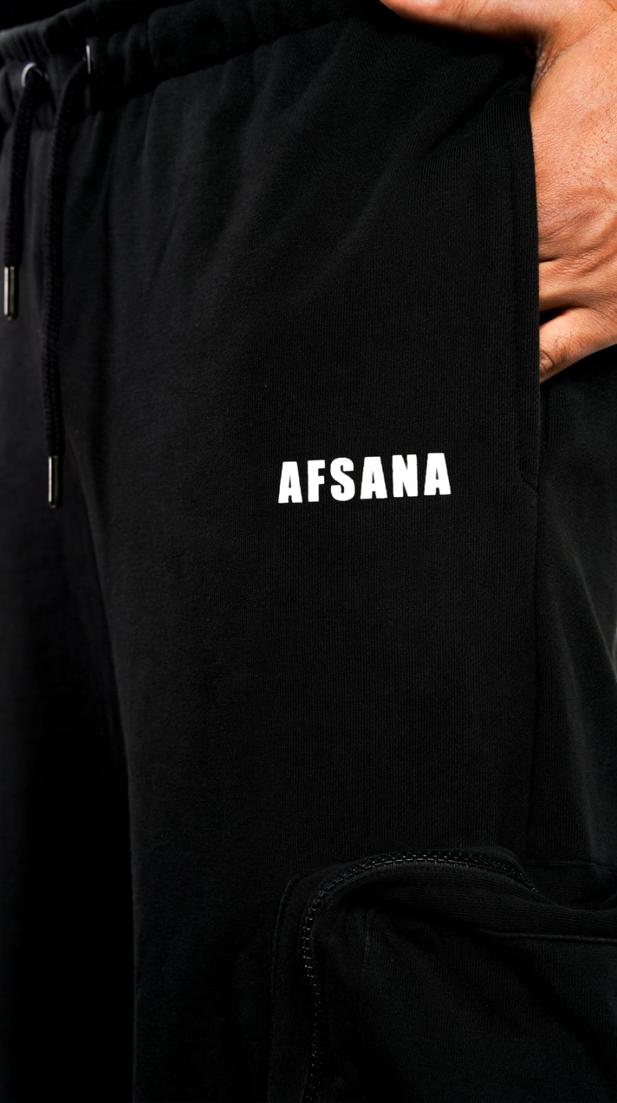 BLACK BAGGY TROUSER