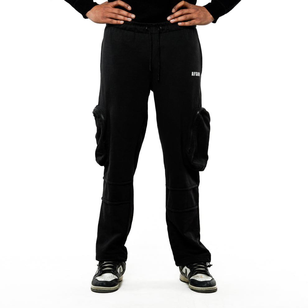 BLACK BAGGY TROUSER