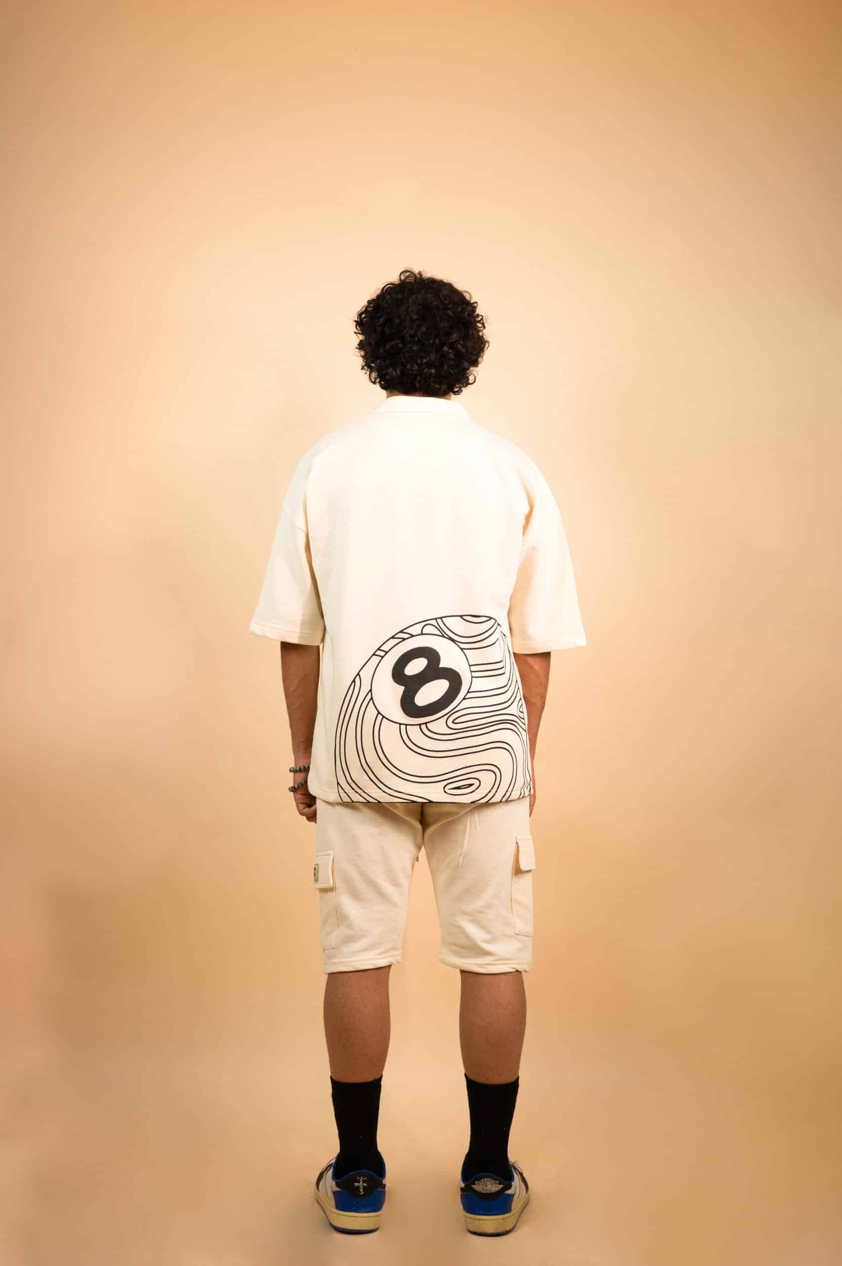 8 BALL ZIPPER SHIRT