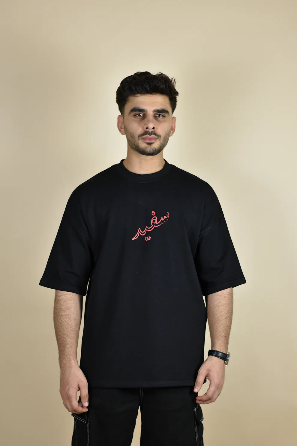 Signature Black Oversized T-shirt