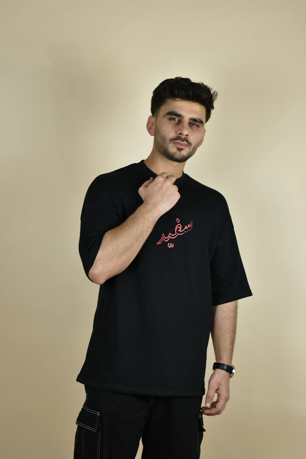 Signature Black Oversized T-shirt