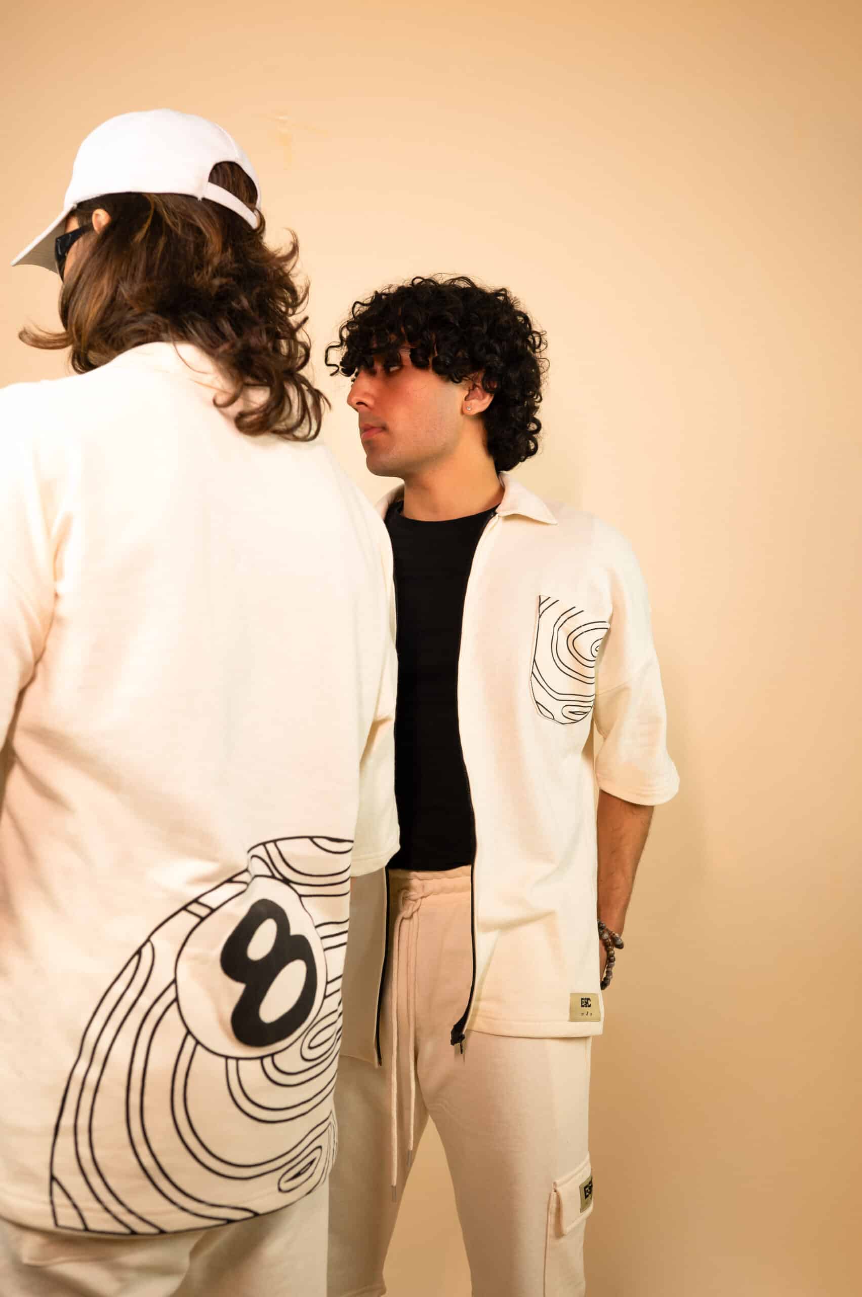 8 BALL ZIPPER SHIRT