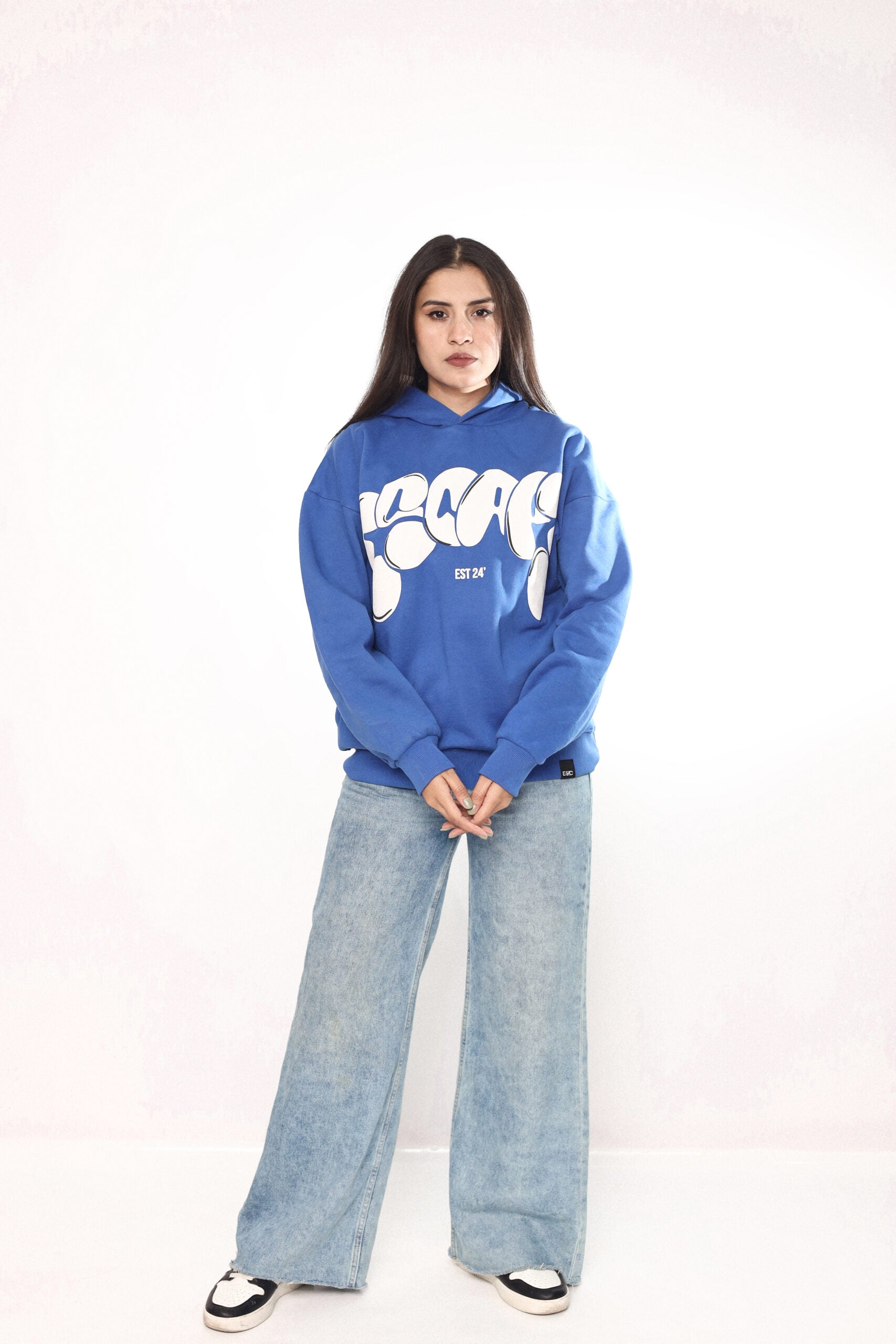 ESCAPE GRAFFITI – OVERSIZED HOODIE