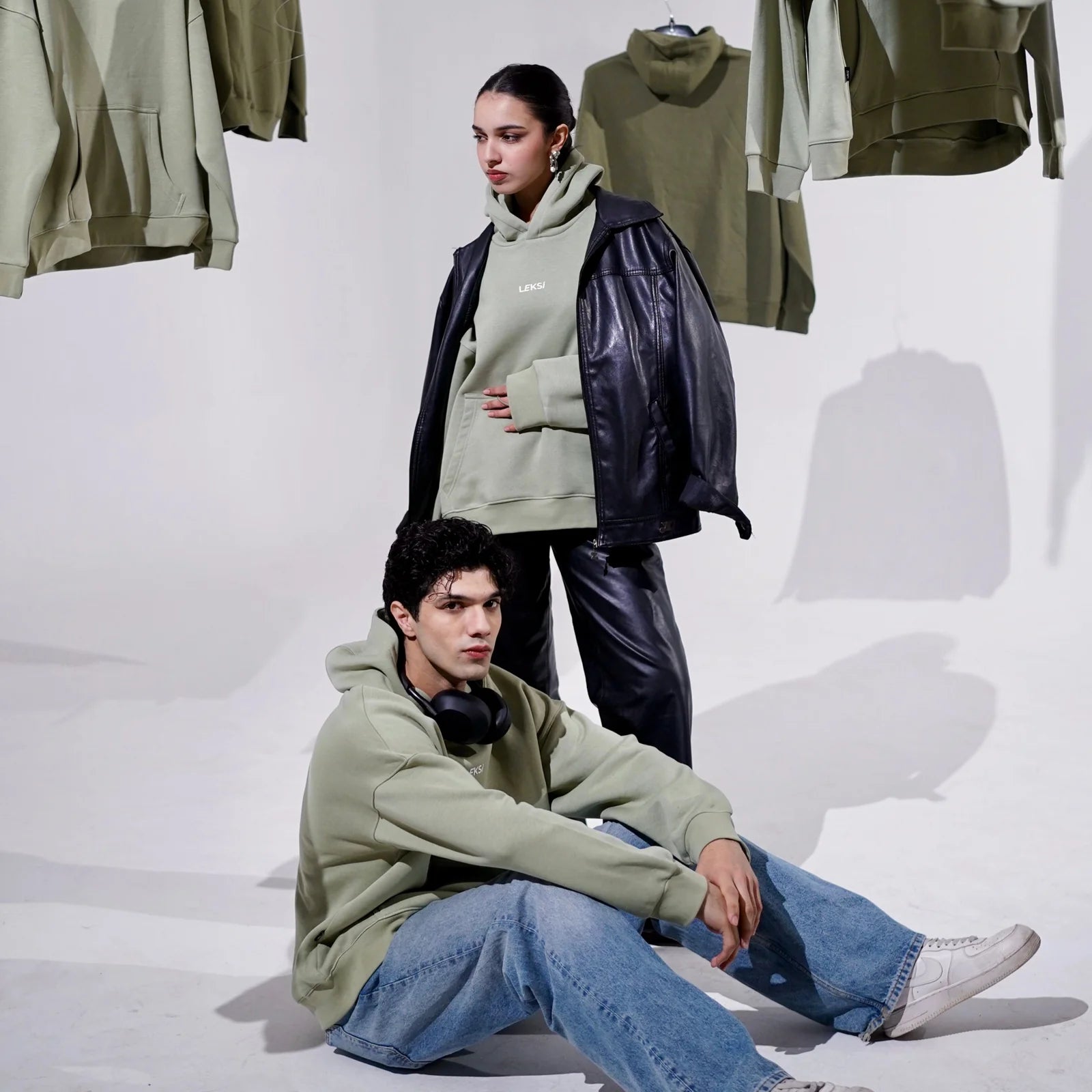 Minty Sage Cloud Hoodie