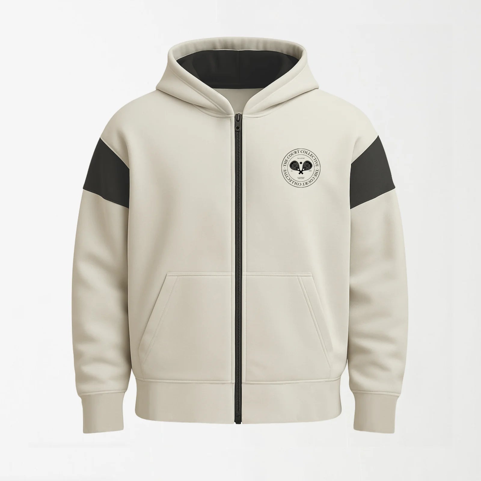 Pre-Game Ribbed Oversized Jacket