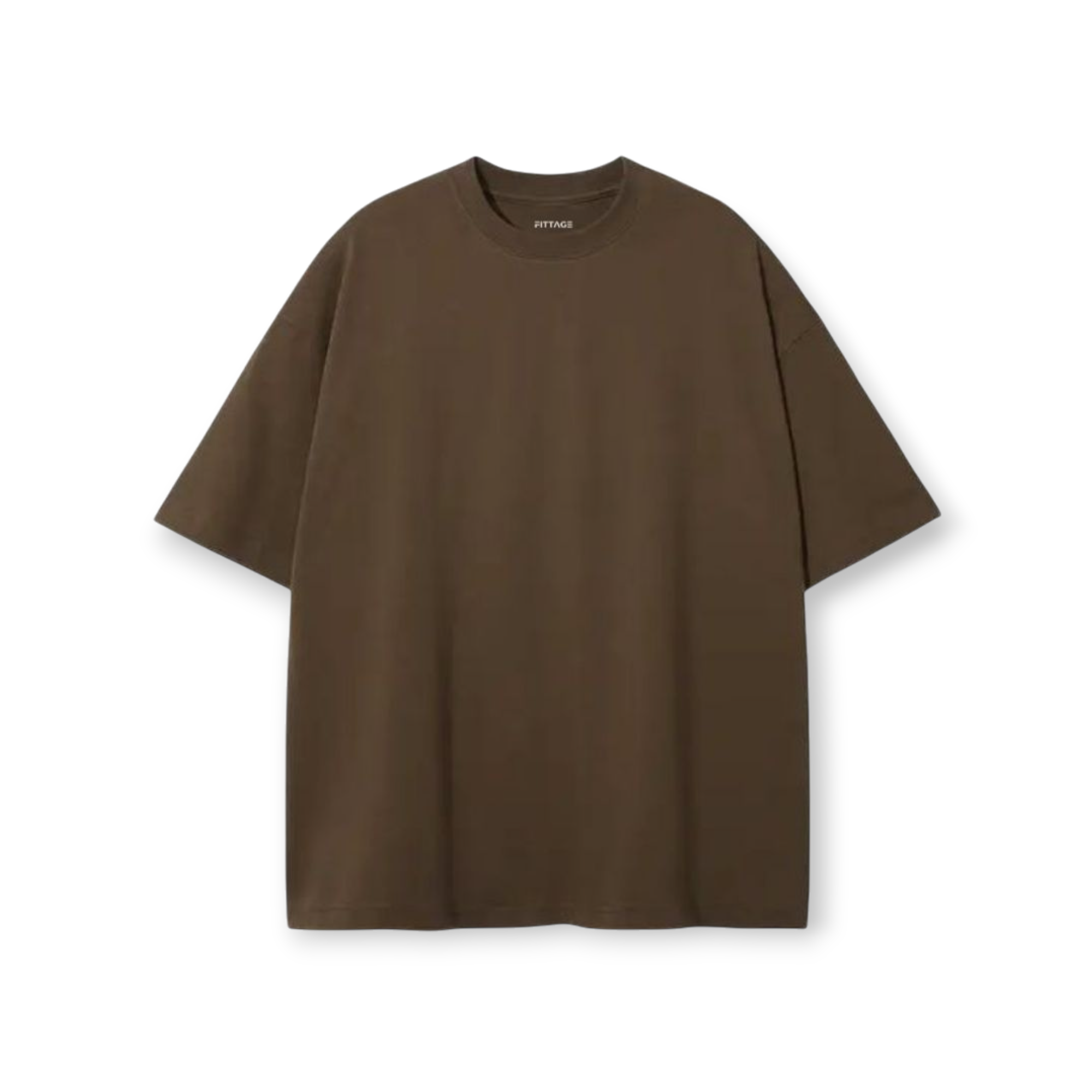 Origin Drop Shoulder Tee - Brown