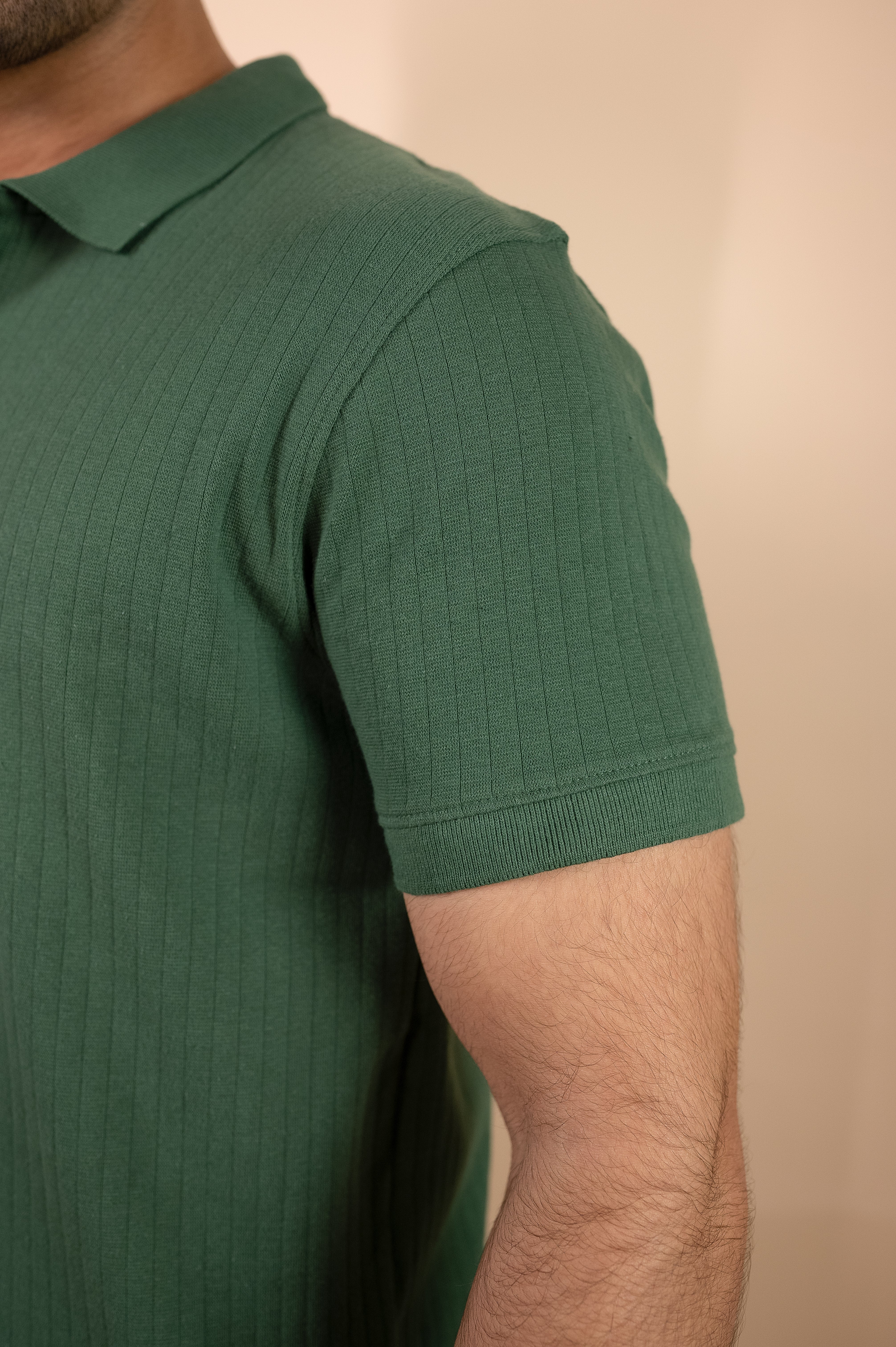 Green Drop Needle Polo