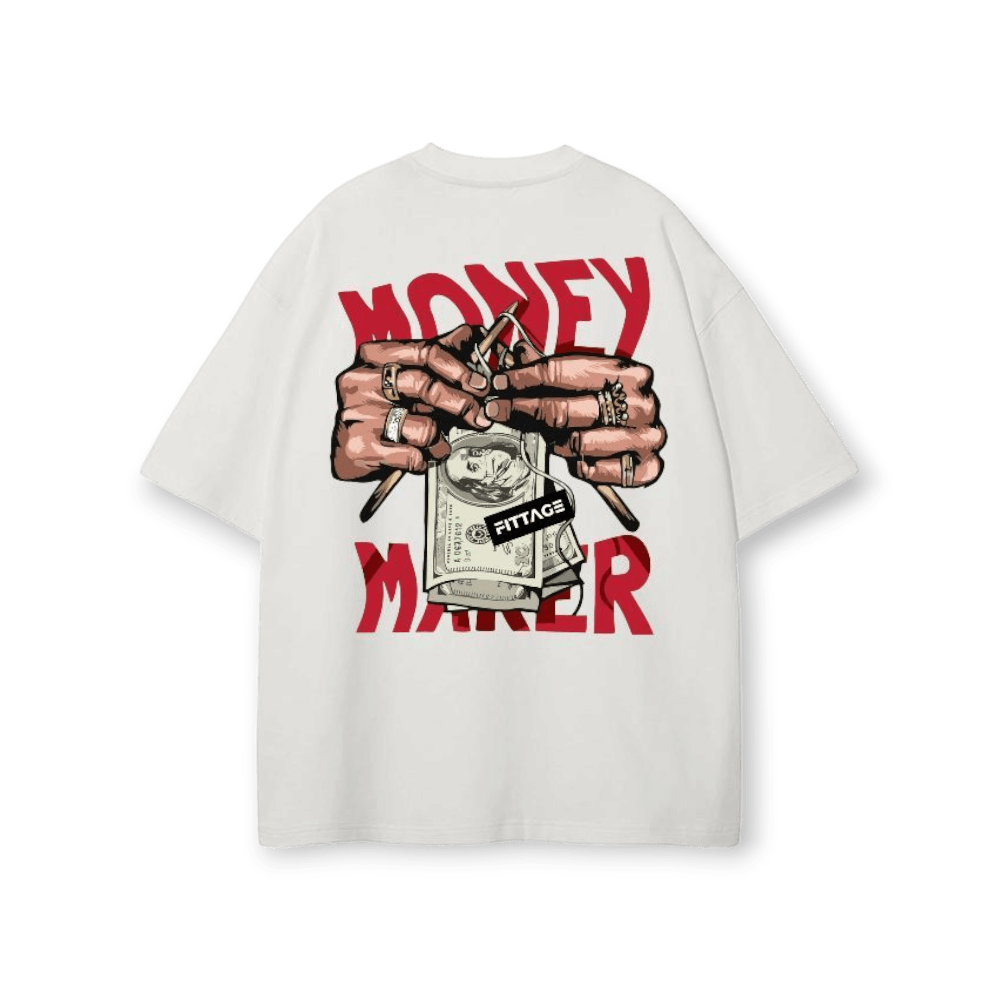 Origin Drop Shoulder White Tee