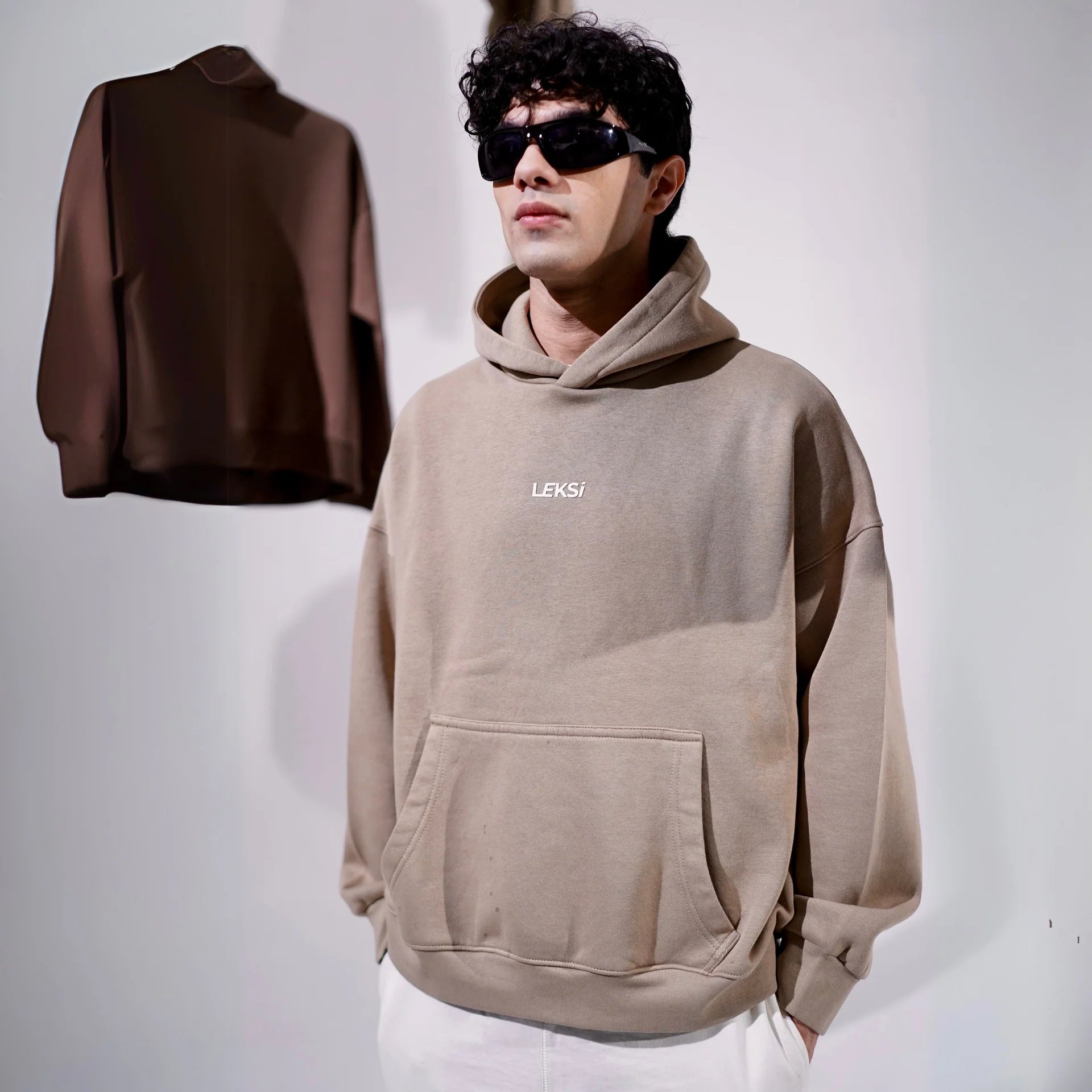 Sandstorm Beige Hoodie