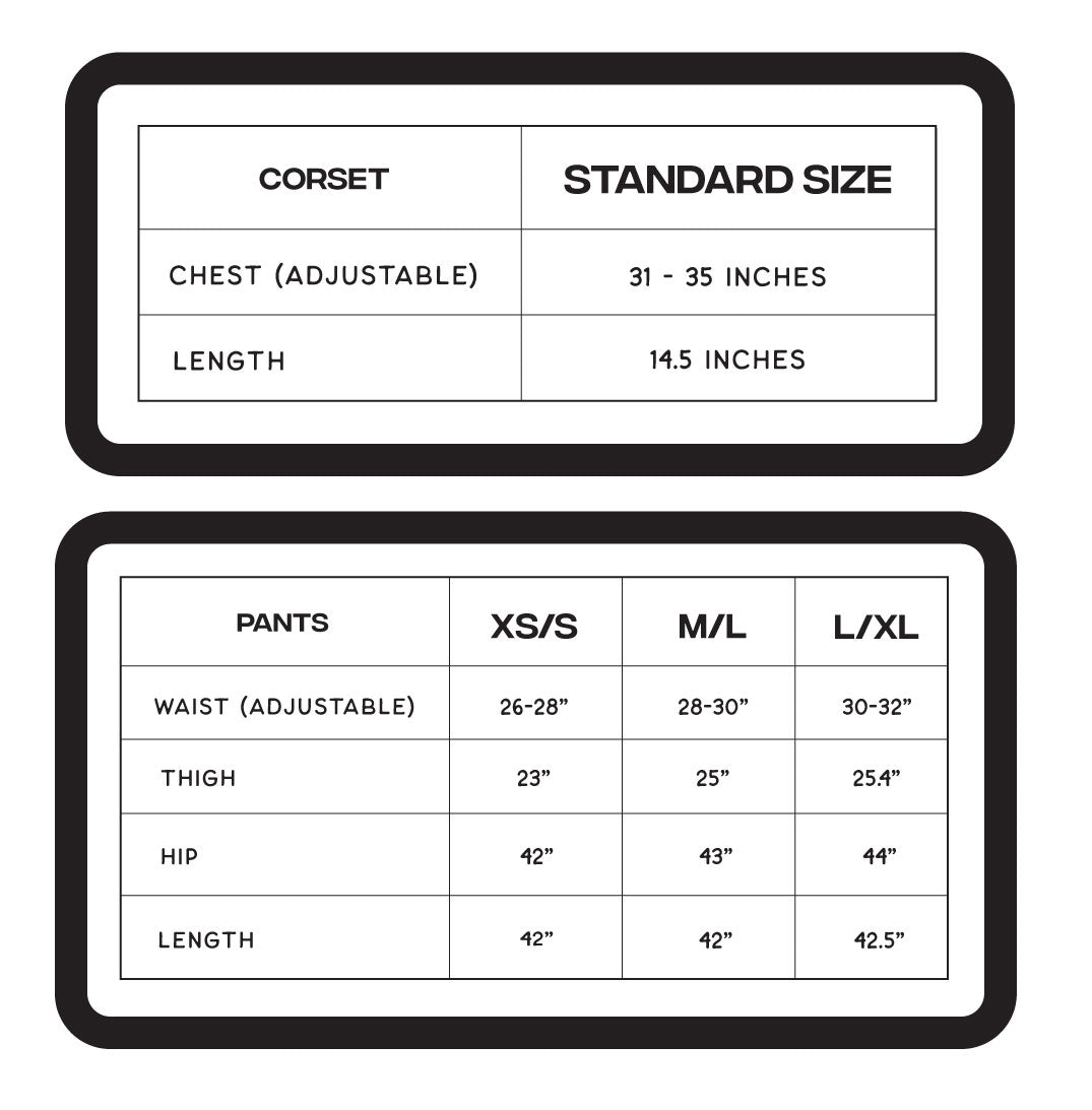 Black Matching Separates | Pants