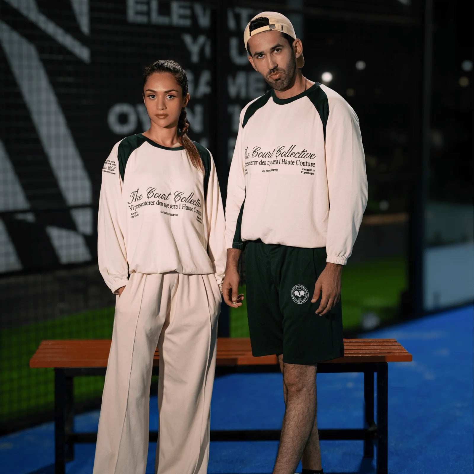 Verde Versity Raglan Unisex Club Top